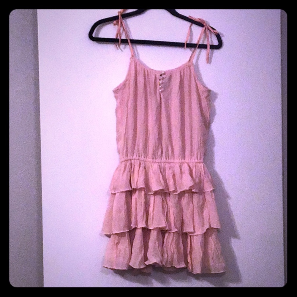 Pink Boho Dress